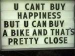 bike sign